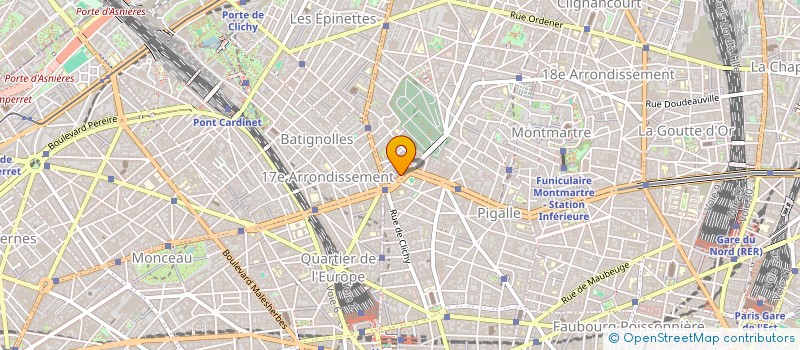 localisation de l'entreprise TOUCHARD                      FRANC  PARIS