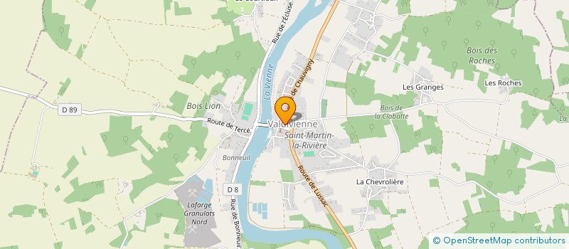 localisation de l'entreprise TOUCHARD RENOVATION  VALDIVIENNE