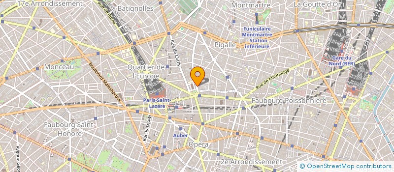 localisation de l'entreprise TOUCHARD TRINITE BLANCHE  PARIS