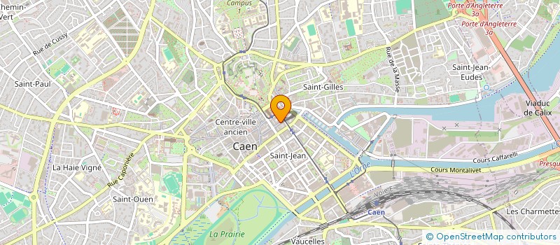 localisation de l'entreprise TOUCHAUD à CAEN