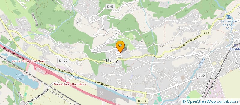 localisation de l'entreprise TOUCHE DE BOIS à PASSY