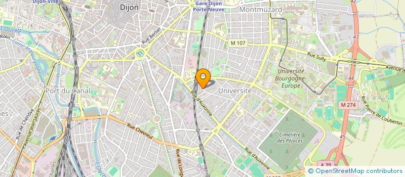 localisation de l'entreprise TOUCHE ET TERRE à DIJON