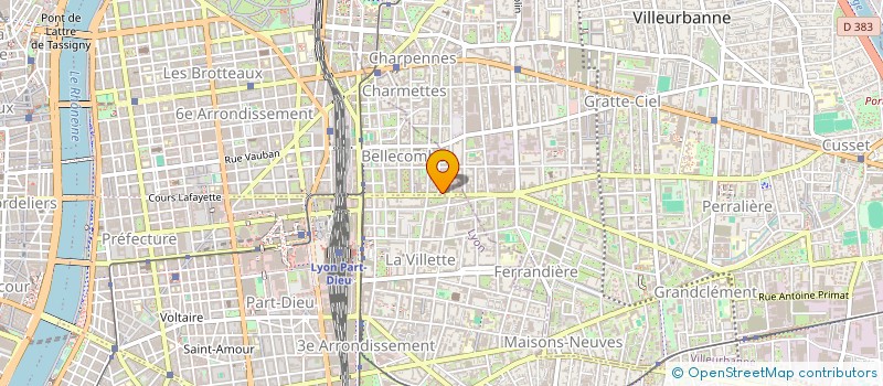 localisation de l'entreprise TOUCHE FINAL à LYON