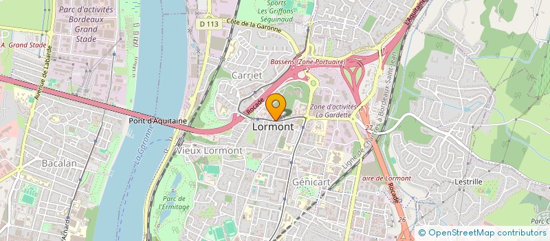 localisation de l'entreprise TOUCHE MAGIQUE  LORMONT