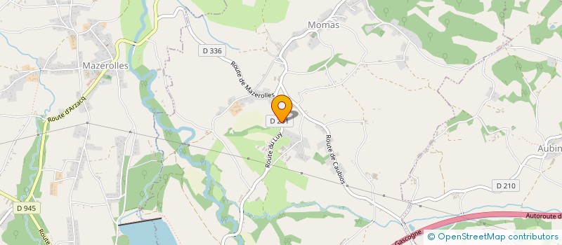 localisation de l'entreprise TOUCHE PAS A MON LAC  MOMAS