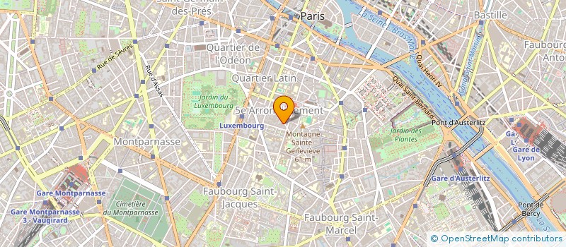 localisation de l'entreprise TOUCHED BY GRACE à PARIS