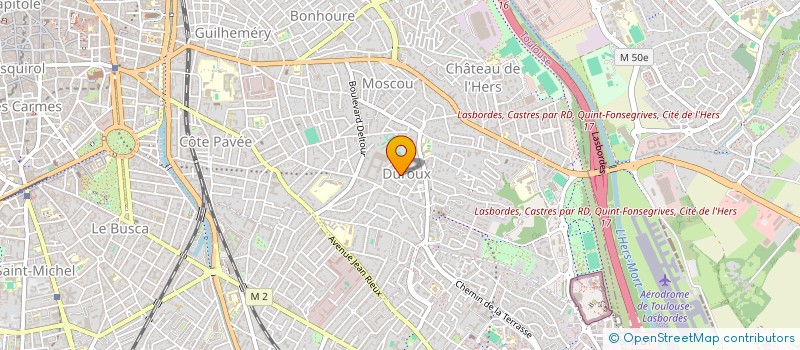localisation de l'entreprise TOUCHEPASMESVIEUX - LE LIEN ENTRE LES CVS DE HAUTE GARONNE à TOULOUSE