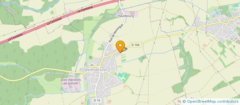 localisation de l'entreprise TOUCORET  HEIMSBRUNN