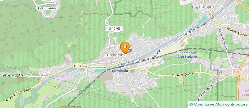 localisation de l'entreprise TOUDOO NATURA  TURCKHEIM