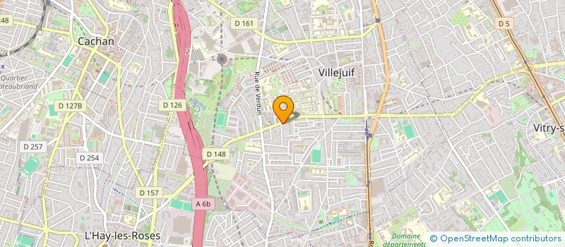 localisation de l'entreprise TOUDOOM  VILLEJUIF