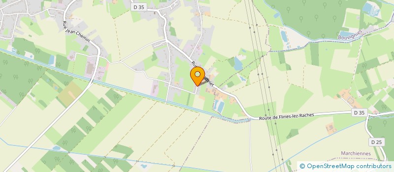 localisation de l'entreprise TOUFNADNAIM  FLINES-LEZ-RACHES