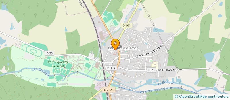 localisation de l'entreprise TOUFRET à NOUAN-LE-FUZELIER