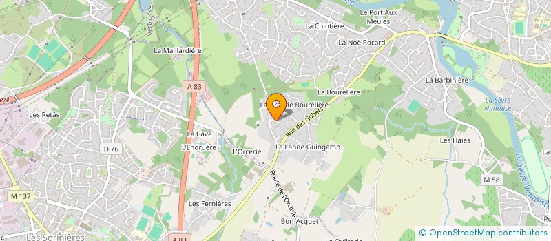 localisation de l'entreprise TOUGERON PARTICIPATIONS à VERTOU