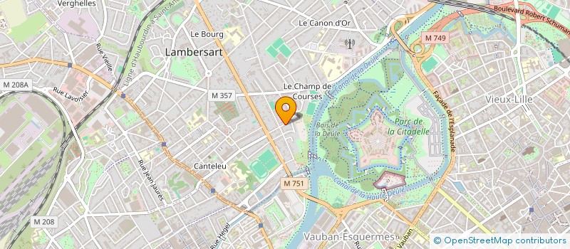 localisation de l'entreprise TOUGHSOFT à LAMBERSART