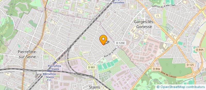 localisation de l'entreprise TOUHAMI GROUPE IMMO à STAINS