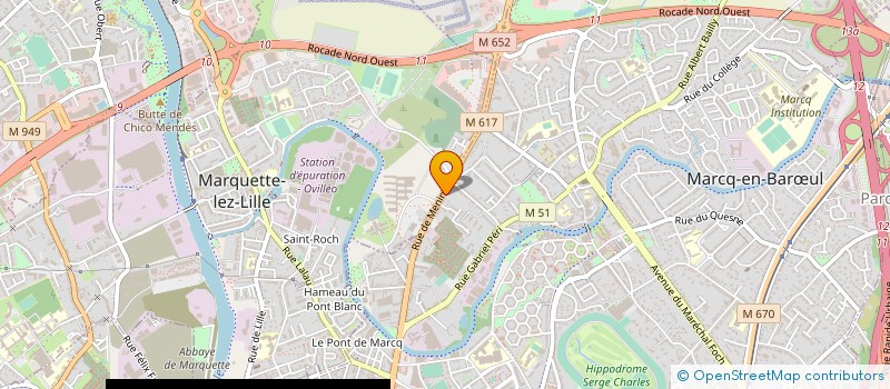 localisation de l'entreprise TOUIFAM à MARCQ-EN-BARŒUL