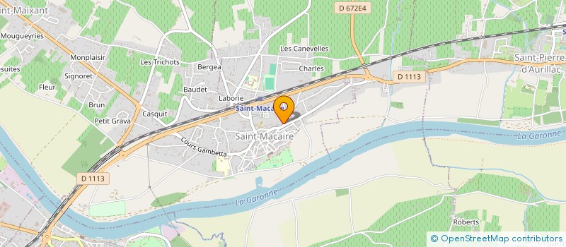 localisation de l'entreprise TOUIL HASSEN à SAINT-MACAIRE