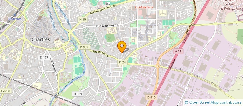 localisation de l'entreprise TOUILI INVEST à CHARTRES