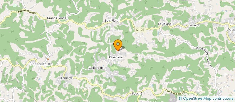 localisation de l'entreprise TOUINA DECORATION T-DECO  SAINTE-ANNE