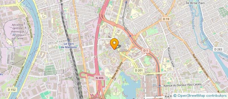 localisation de l'entreprise TOUITOU CHEMLA  CRETEIL