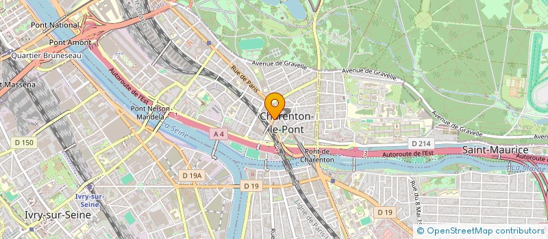 localisation de l'entreprise TOUITOU GESTION IMMO  CHARENTON-LE-PONT