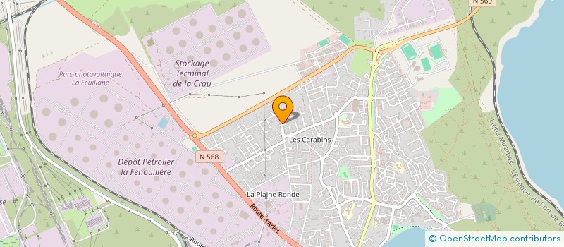 localisation de l'entreprise TOUITOU LAVALDUC  CASSIS