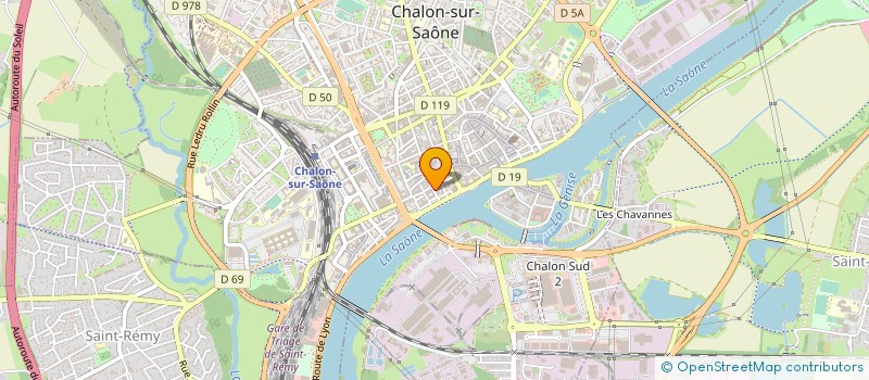 localisation de l'entreprise TOUJOURS FEMME à CHALON-SUR-SAONE
