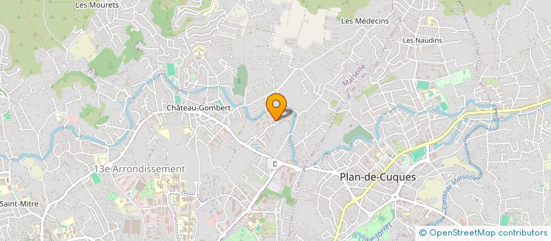 localisation de l'entreprise TOUJOURS PLUS COMMUNICATION  MARSEILLE