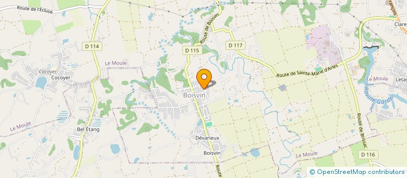 localisation de l'entreprise TOUJOURS PLUS HAUT à LE MOULE