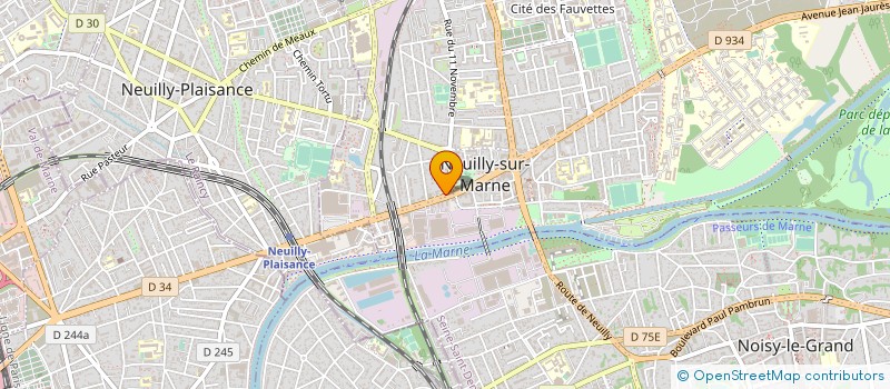 localisation de l'entreprise TOUJOURS PLUS NET à NEUILLY-SUR-MARNE
