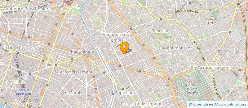 localisation de l'entreprise TOUJOURS VERT  PARIS