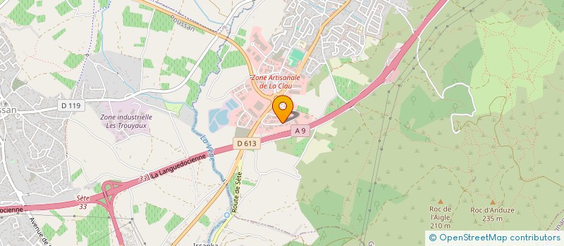 localisation de l'entreprise TOUJOURS VERT DEVELOPPEMENT  GIGEAN