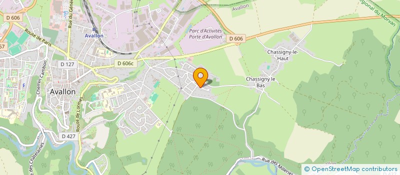 localisation de l'entreprise #TOUJOURSPLUS à AVALLON