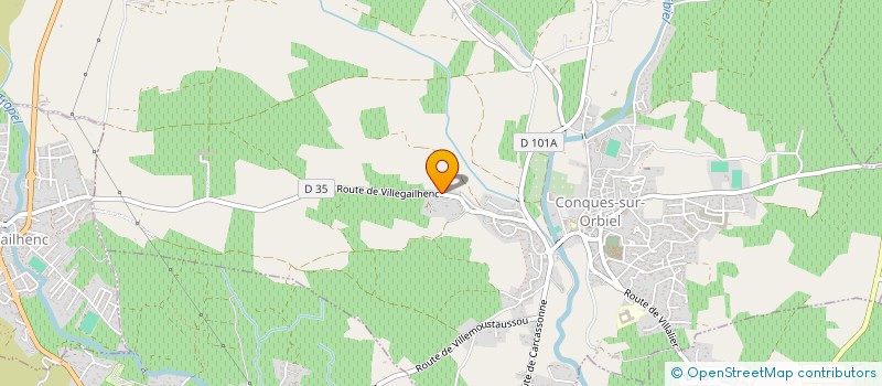 localisation de l'entreprise TOUK - TOUK à CONQUES-SUR-ORBIEL