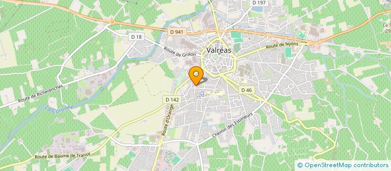 localisation de l'entreprise TOUKA à VALREAS