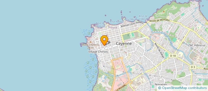 localisation de l'entreprise TOUKAN ELOKAN  CAYENNE