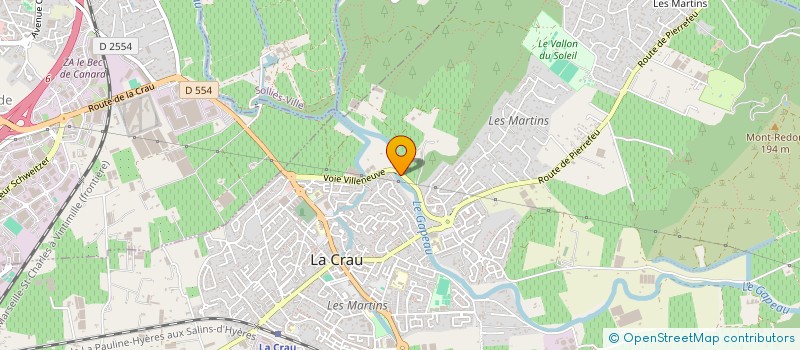 localisation de l'entreprise TOUKIPIC  LA CRAU