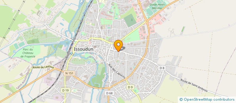 localisation de l'entreprise TOUKOOLEURS ATELIERS LOISIRS à ISSOUDUN