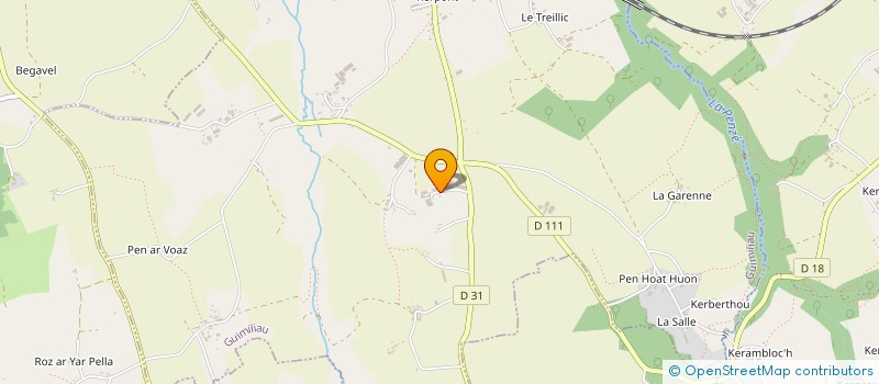 localisation de l'entreprise TOUL AL LANN  LANDIVISIAU