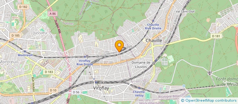 localisation de l'entreprise TOUL AR LAN  VIROFLAY