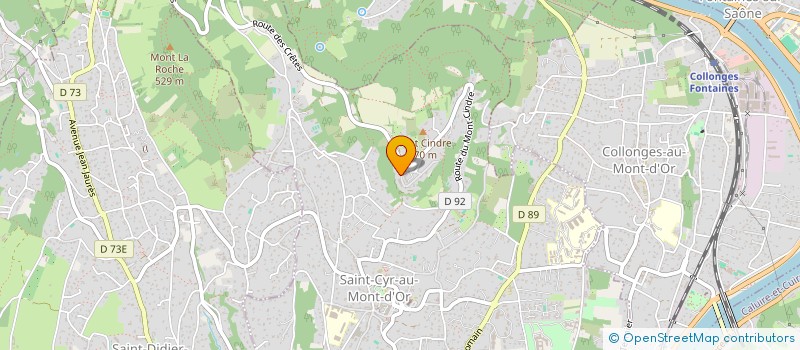 localisation de l'entreprise TOUL AR ZONER  SAINT-CYR-AU-MONT-D'OR