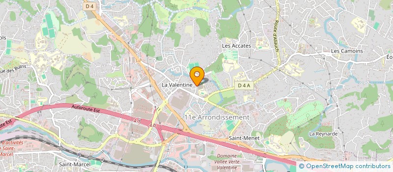 localisation de l'entreprise TOUL'EZARTS à MARSEILLE 11EME