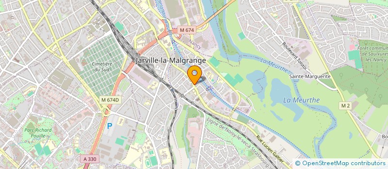 localisation de l'entreprise TOUL GOUPYL  JARVILLE-LA-MALGRANGE