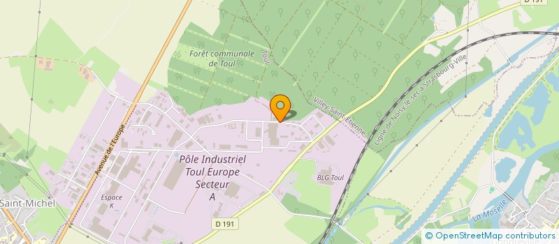 localisation de l'entreprise TOUL PADEL  TOUL