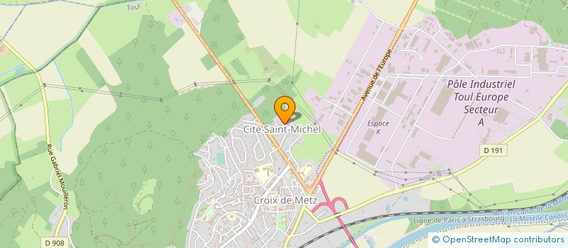 localisation de l'entreprise TOUL PECHE à TOUL