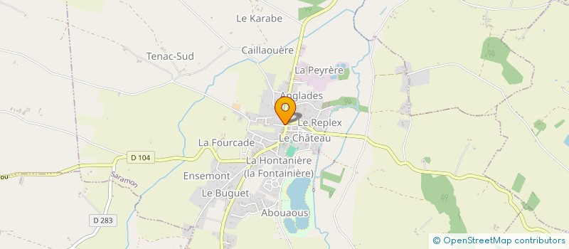 localisation de l'entreprise TOULANGA DIFFUSION  SARAMON