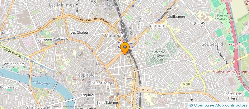 localisation de l'entreprise TOULANGUES à TOULOUSE
