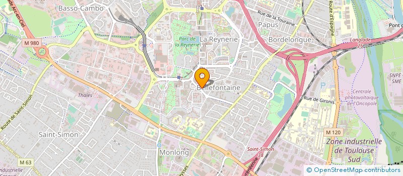 localisation de l'entreprise TOULAROME à TOULOUSE