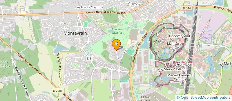 localisation de l'entreprise TOULETEM à MONTLUCON