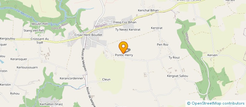 localisation de l'entreprise TOULGOAT GABIN  TREGUNC